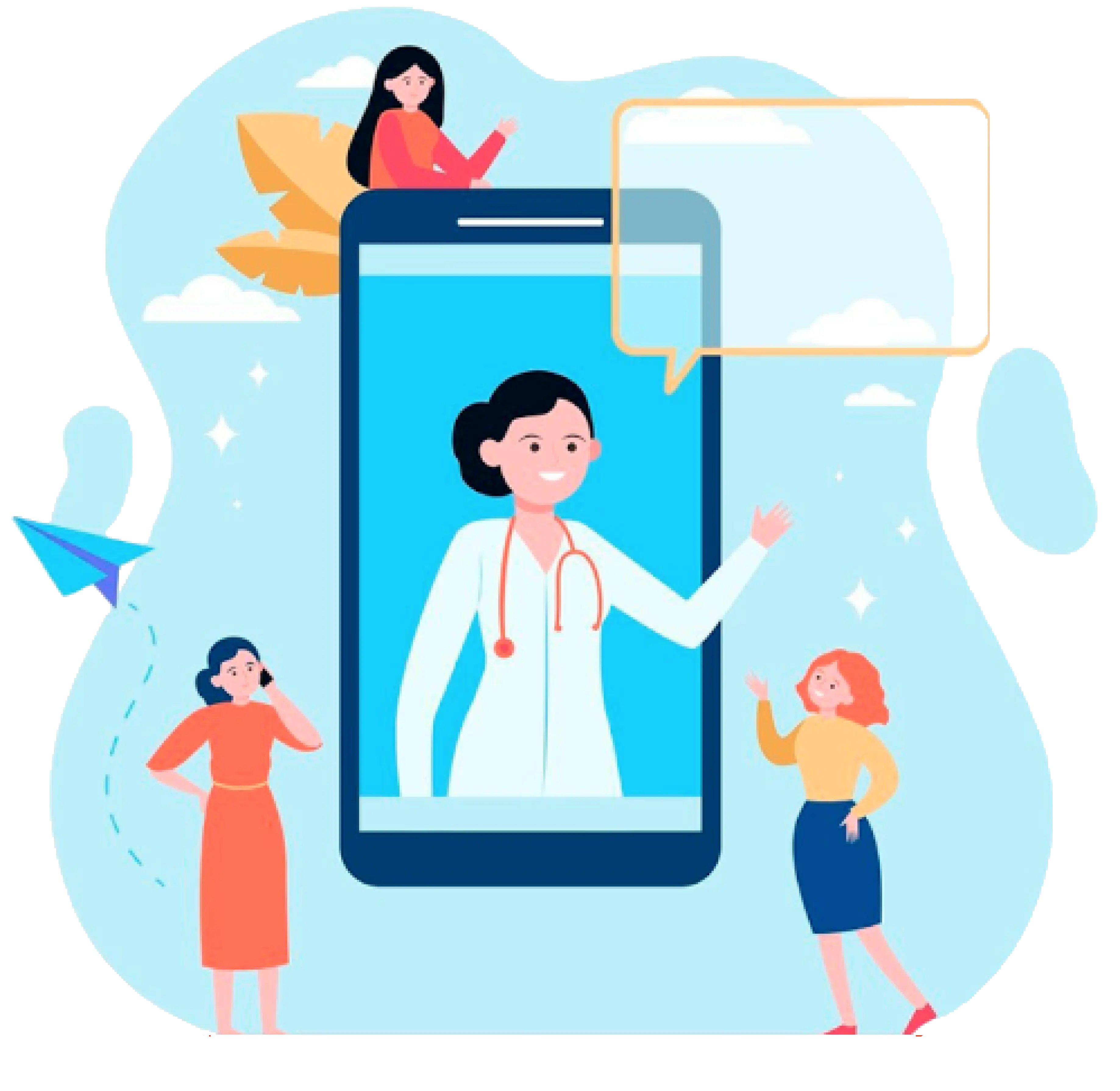 Online Therapy Illustration